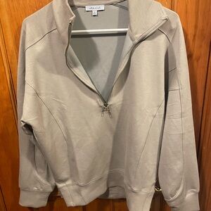 White Birch Women's Gray Sweatshirt size Large